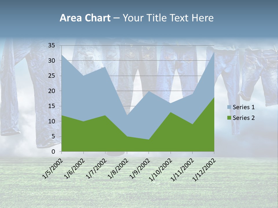 String Line Field PowerPoint Template