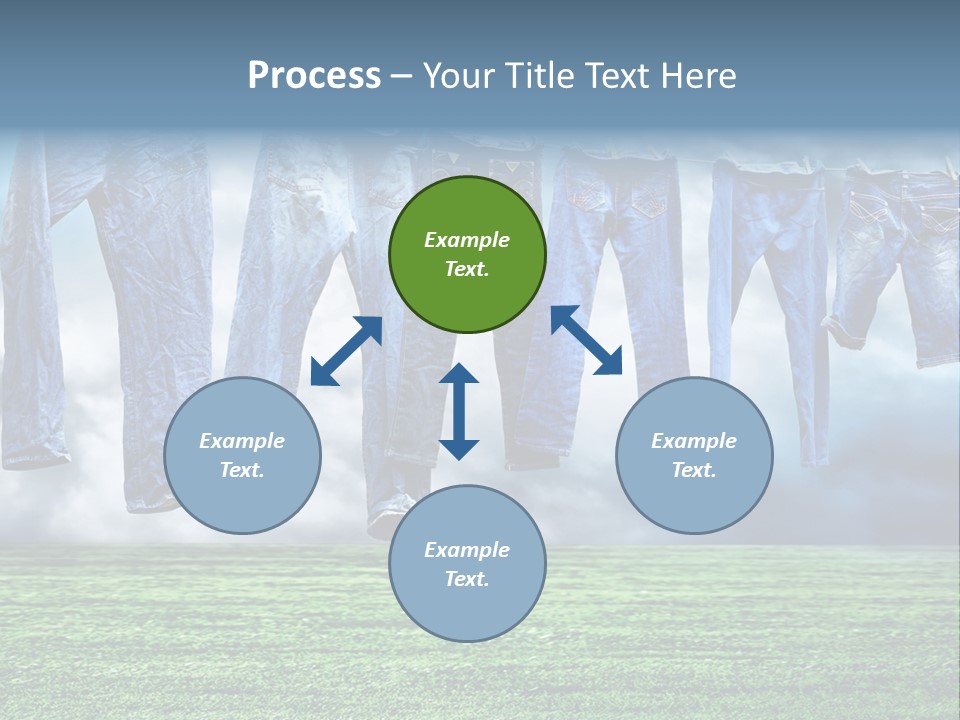 String Line Field PowerPoint Template