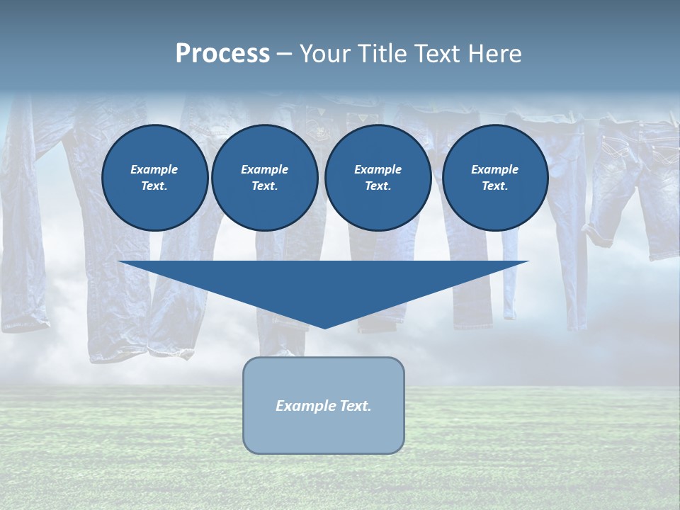 String Line Field PowerPoint Template