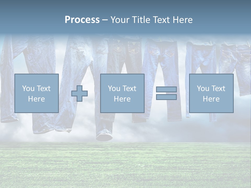 String Line Field PowerPoint Template