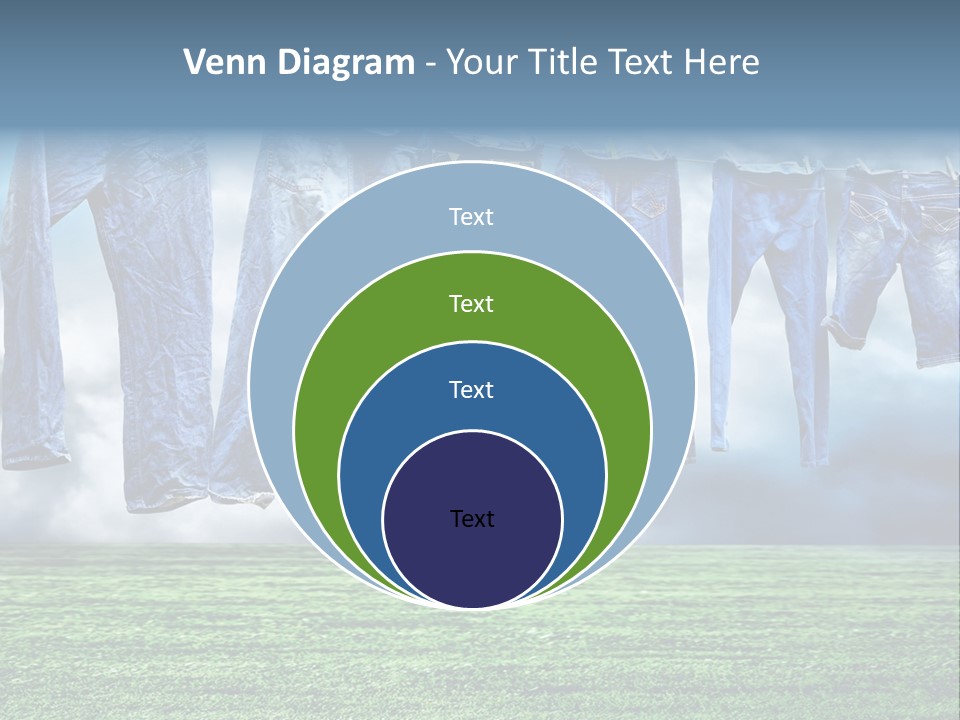 String Line Field PowerPoint Template
