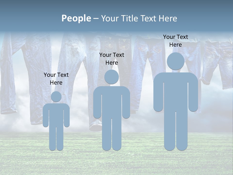 String Line Field PowerPoint Template