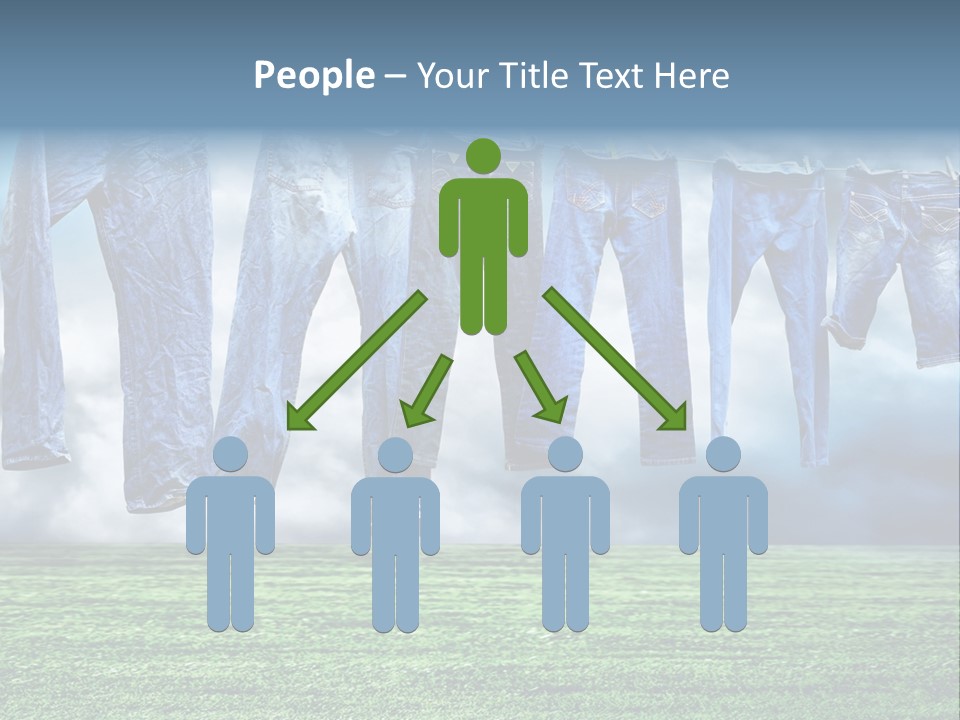 String Line Field PowerPoint Template