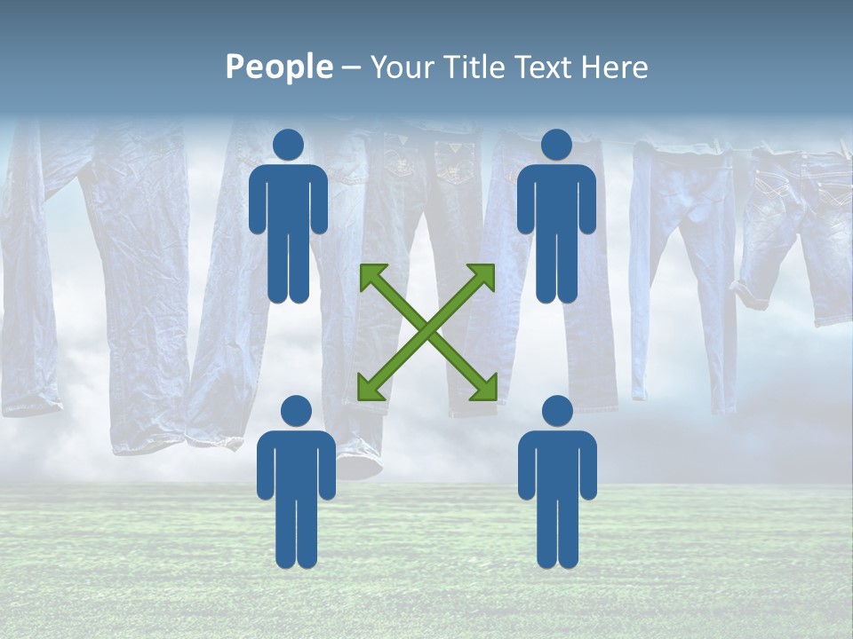 String Line Field PowerPoint Template