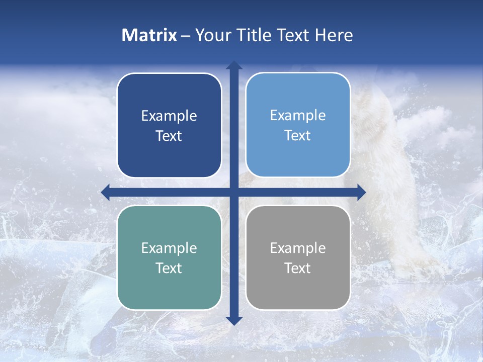 Endangered Zoo Wallpaper PowerPoint Template