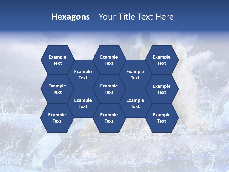 Endangered Zoo Wallpaper PowerPoint Template