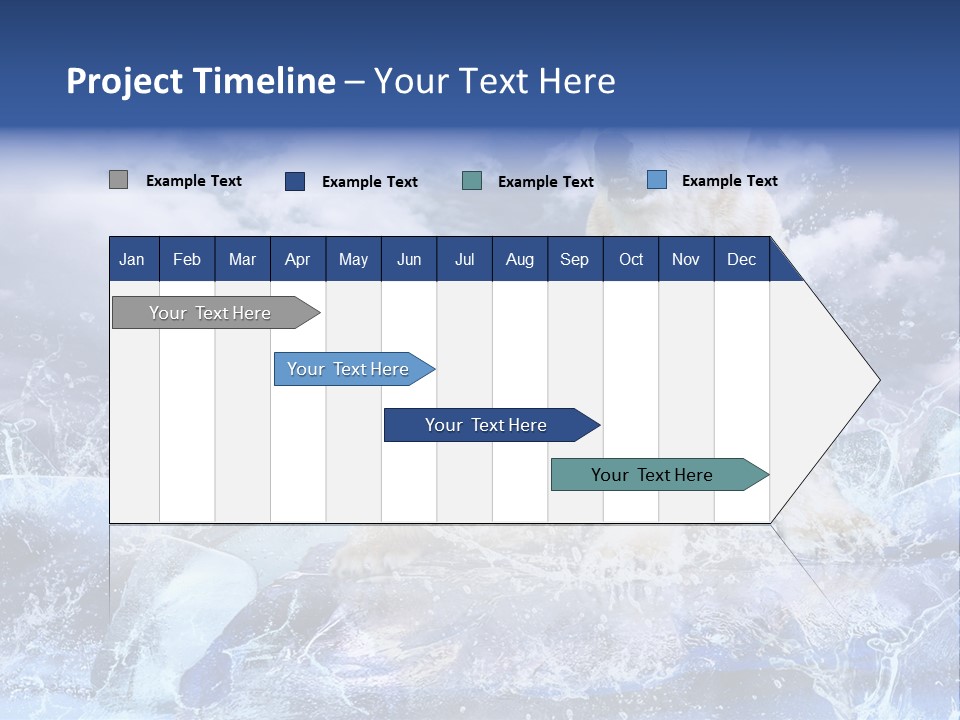 Endangered Zoo Wallpaper PowerPoint Template