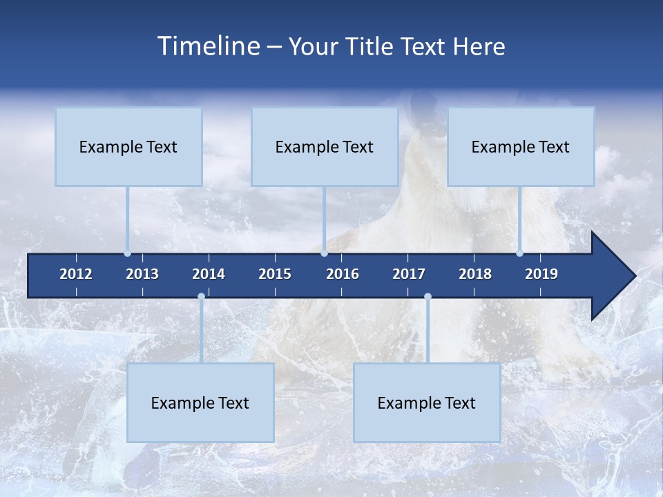 Endangered Zoo Wallpaper PowerPoint Template