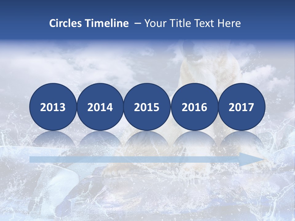 Endangered Zoo Wallpaper PowerPoint Template