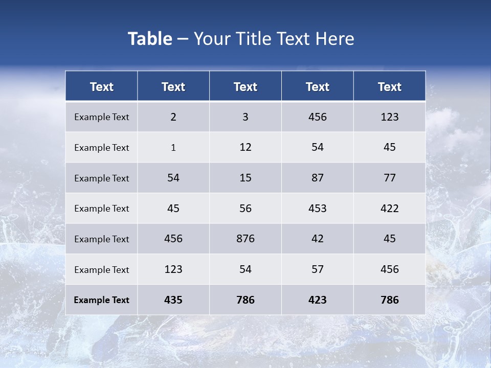 Endangered Zoo Wallpaper PowerPoint Template