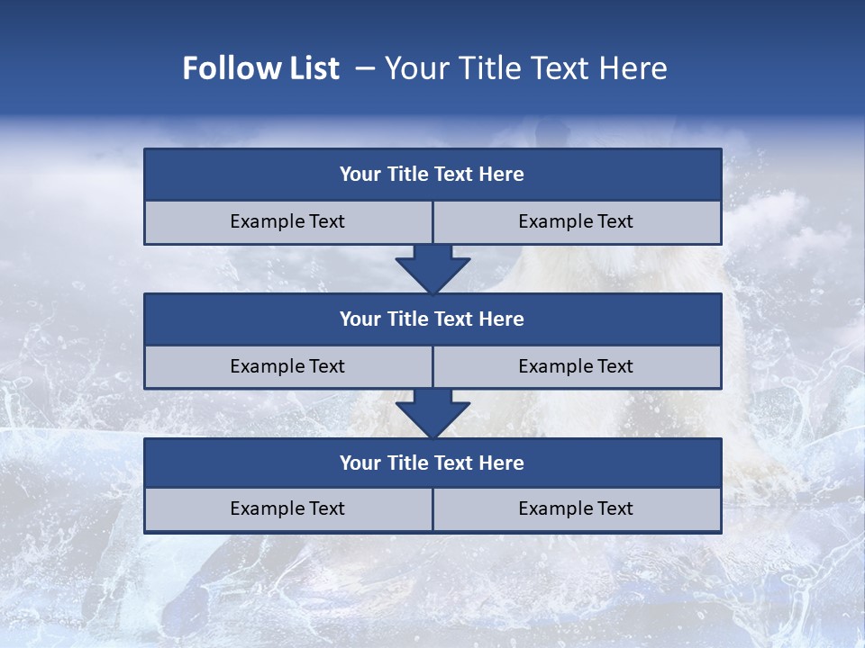 Endangered Zoo Wallpaper PowerPoint Template