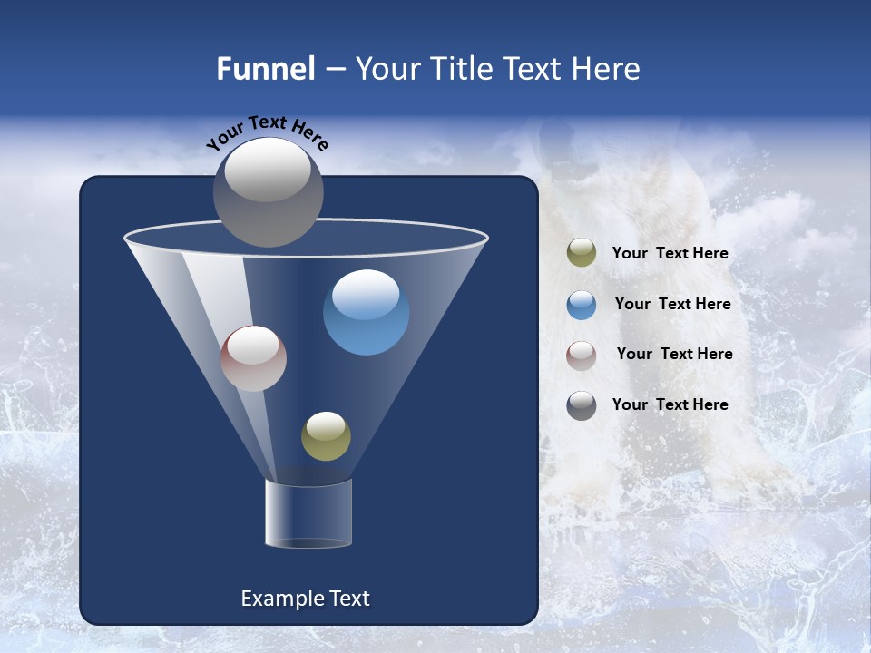 Endangered Zoo Wallpaper PowerPoint Template