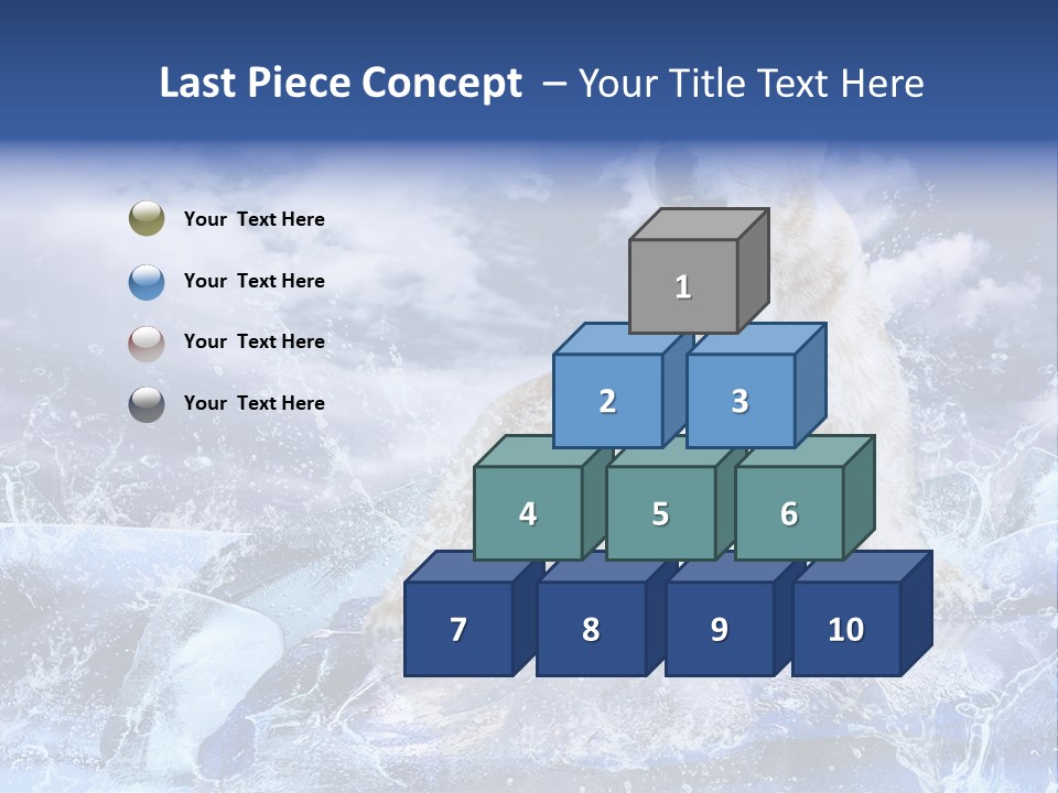 Endangered Zoo Wallpaper PowerPoint Template