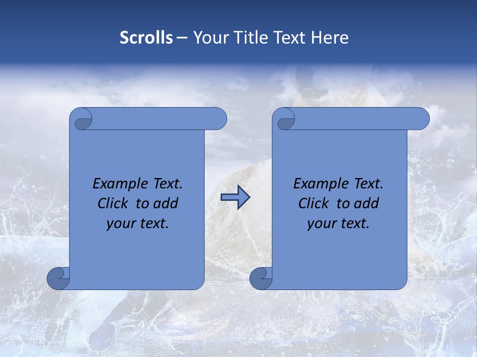 Endangered Zoo Wallpaper PowerPoint Template