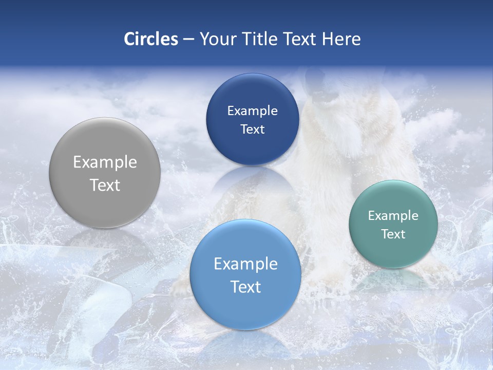 Endangered Zoo Wallpaper PowerPoint Template