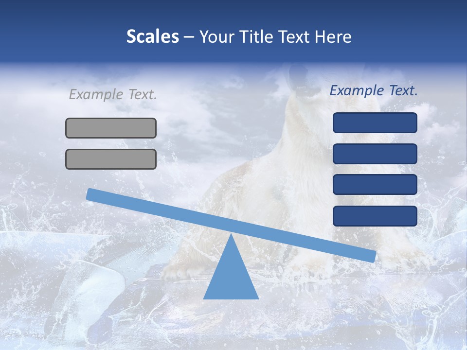 Endangered Zoo Wallpaper PowerPoint Template