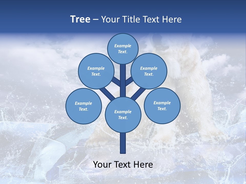 Endangered Zoo Wallpaper PowerPoint Template