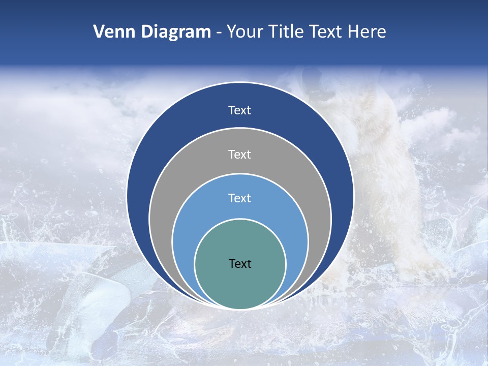 Endangered Zoo Wallpaper PowerPoint Template