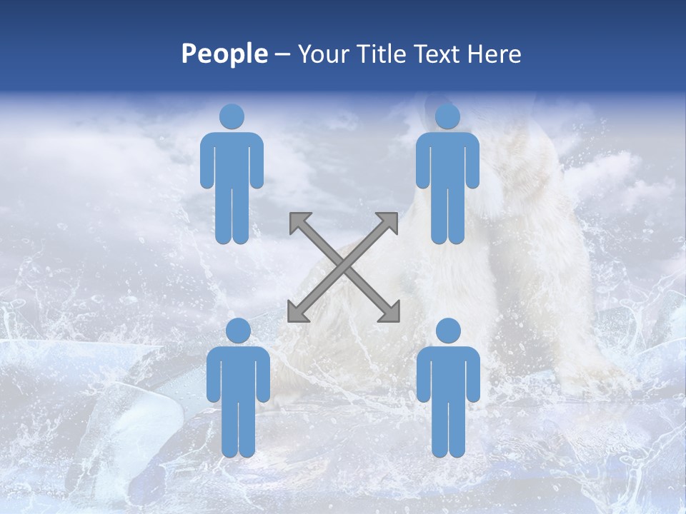 Endangered Zoo Wallpaper PowerPoint Template