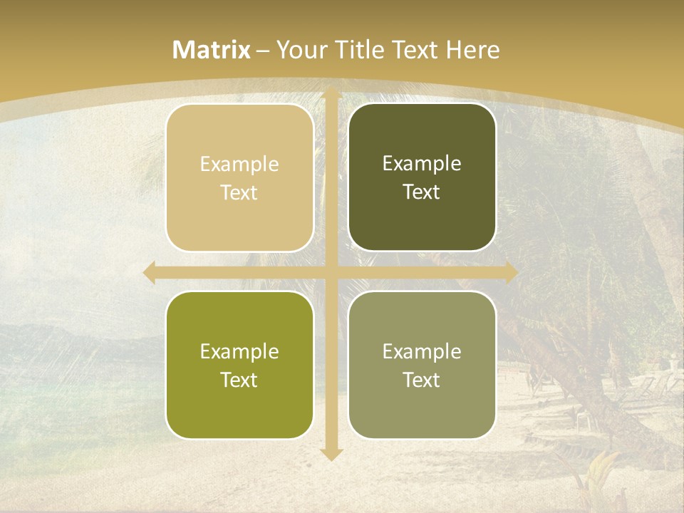 Summer Natural Sunny PowerPoint Template