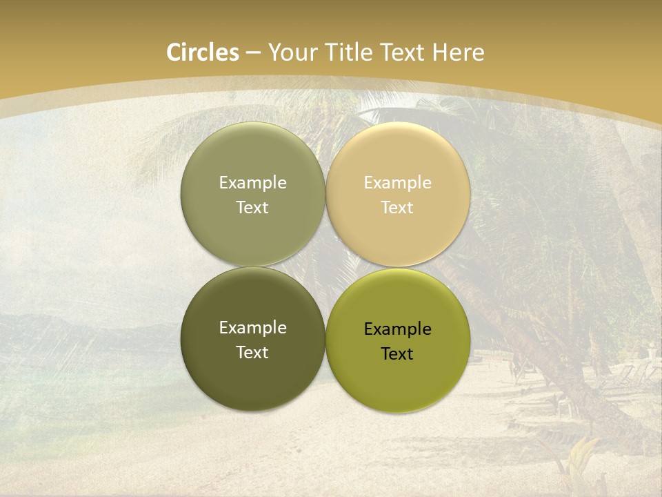 Summer Natural Sunny PowerPoint Template