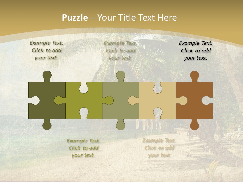 Summer Natural Sunny PowerPoint Template