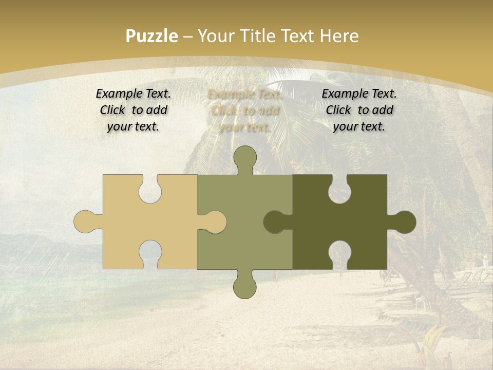 Summer Natural Sunny PowerPoint Template