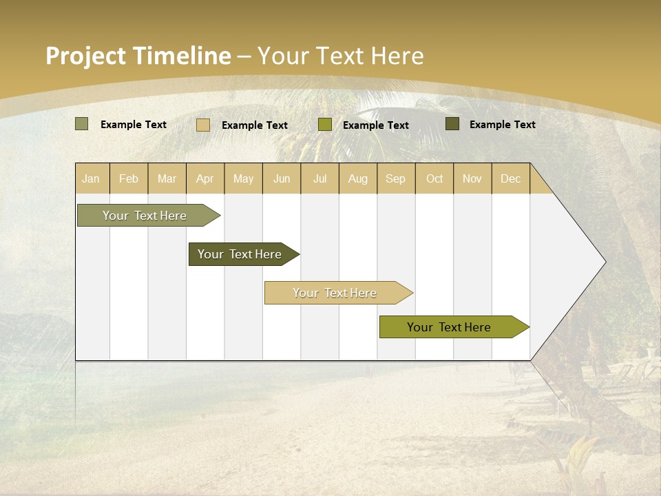 Summer Natural Sunny PowerPoint Template