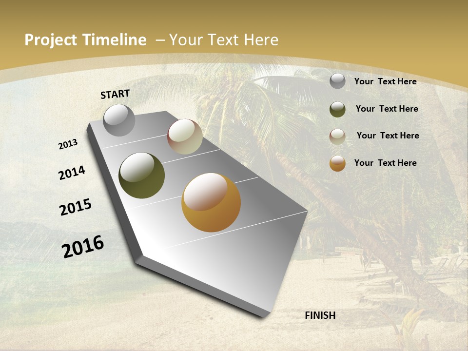 Summer Natural Sunny PowerPoint Template