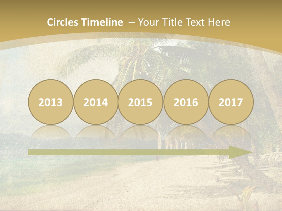 Summer Natural Sunny PowerPoint Template