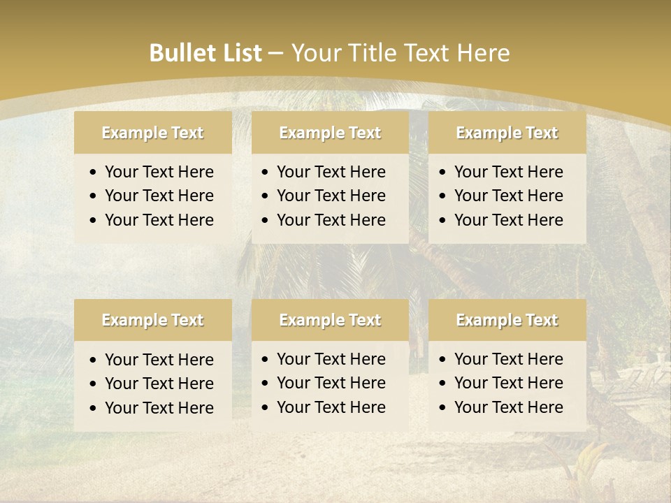 Summer Natural Sunny PowerPoint Template