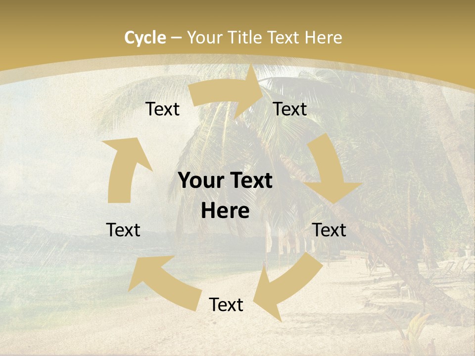 Summer Natural Sunny PowerPoint Template