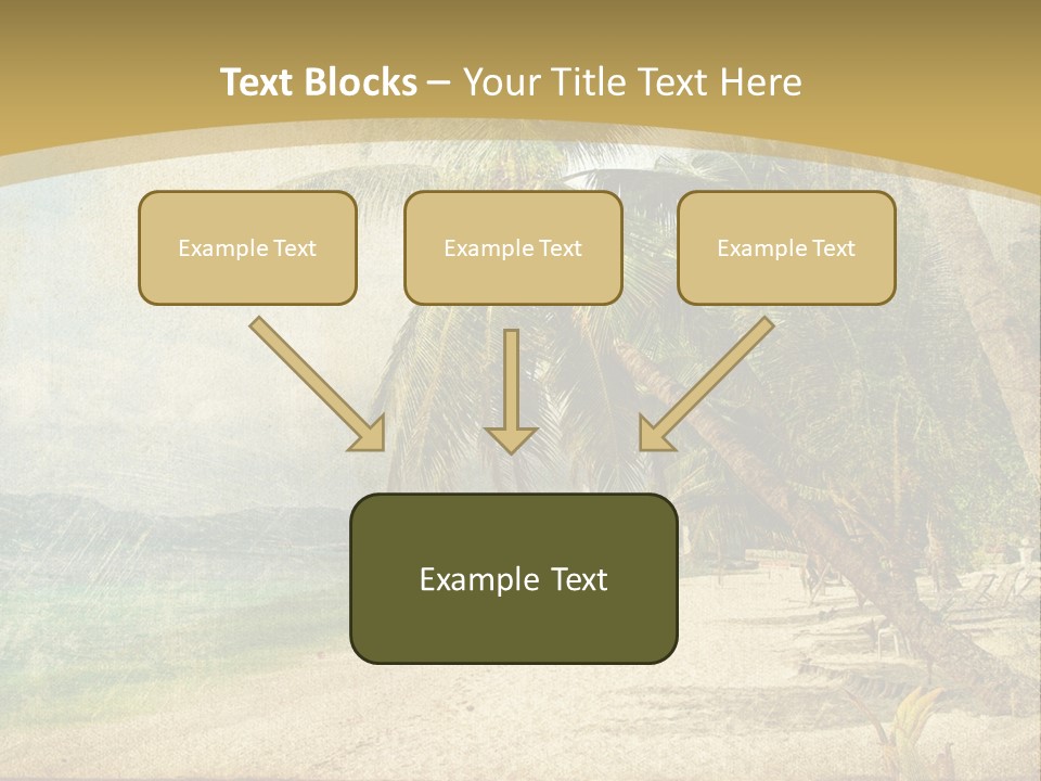 Summer Natural Sunny PowerPoint Template