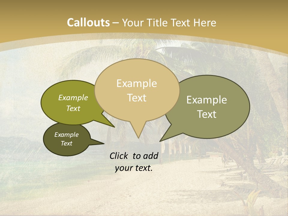 Summer Natural Sunny PowerPoint Template