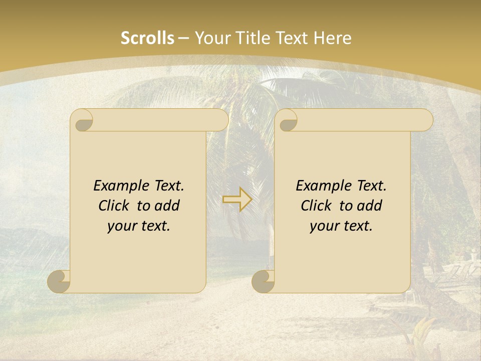 Summer Natural Sunny PowerPoint Template