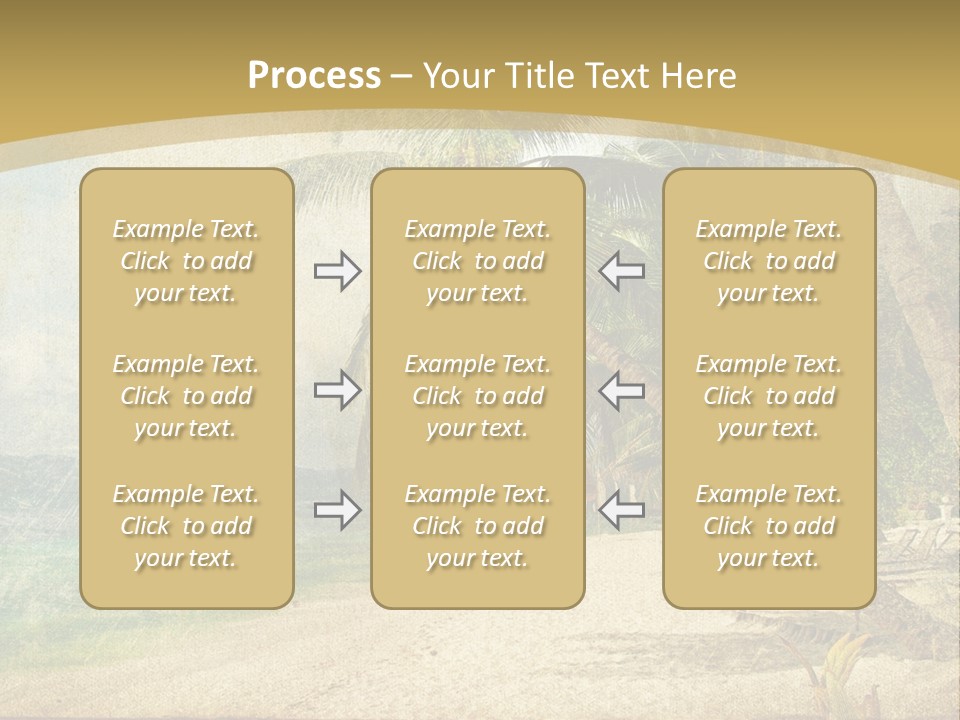 Summer Natural Sunny PowerPoint Template