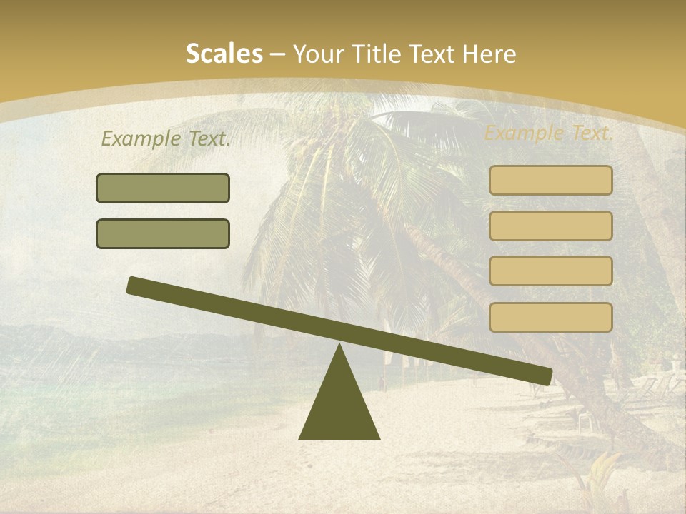 Summer Natural Sunny PowerPoint Template