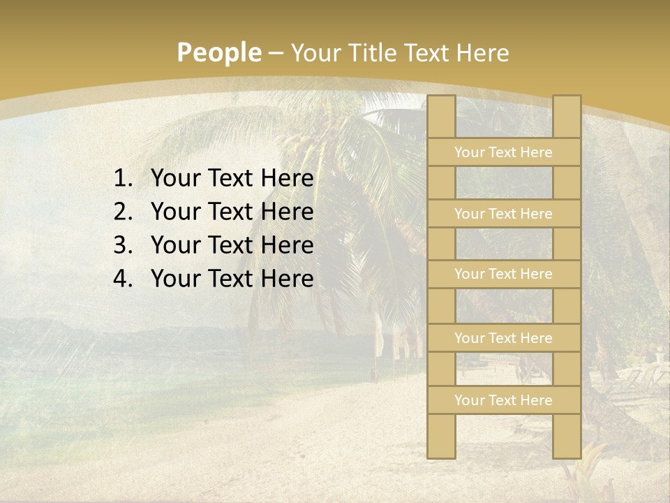 Summer Natural Sunny PowerPoint Template