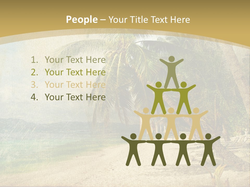 Summer Natural Sunny PowerPoint Template