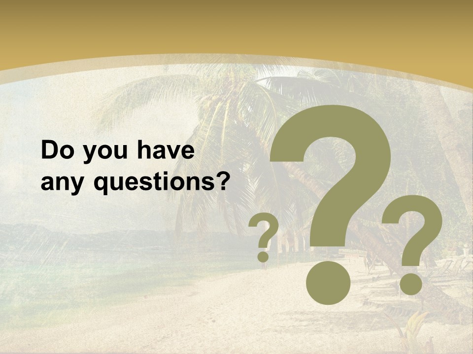 Summer Natural Sunny PowerPoint Template