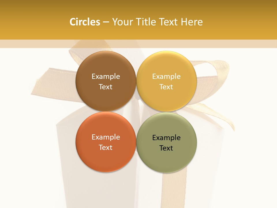 Surprise Gift White PowerPoint Template