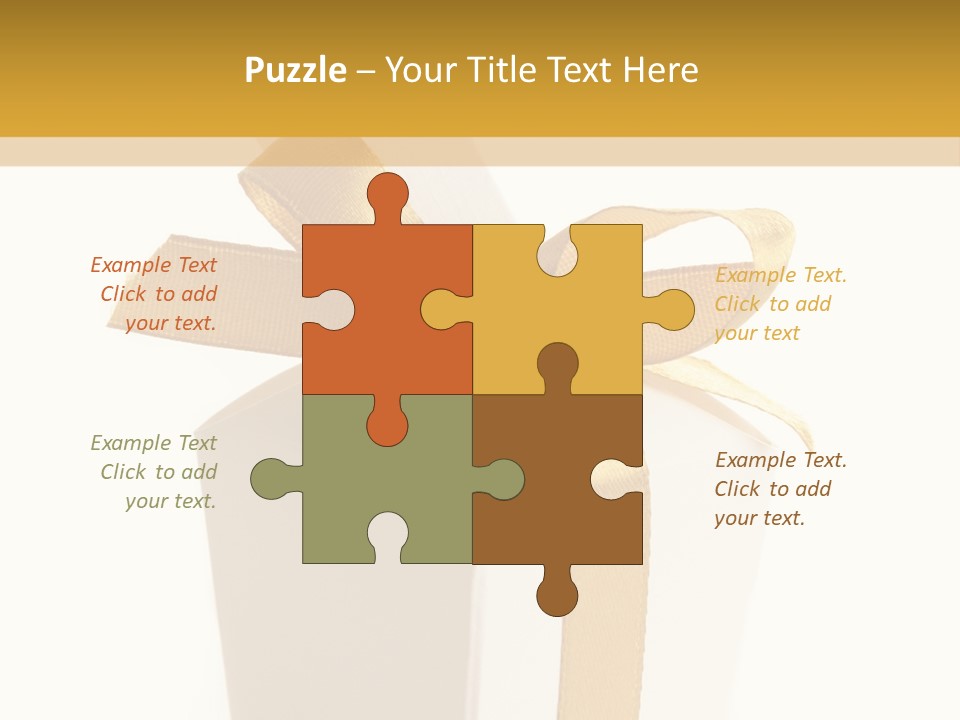 Surprise Gift White PowerPoint Template