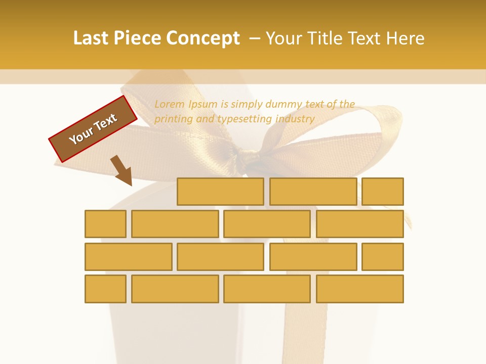 Surprise Gift White PowerPoint Template
