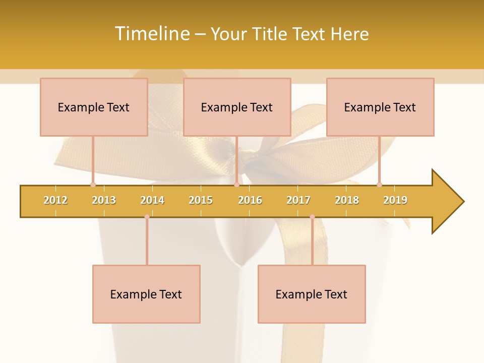 Surprise Gift White PowerPoint Template