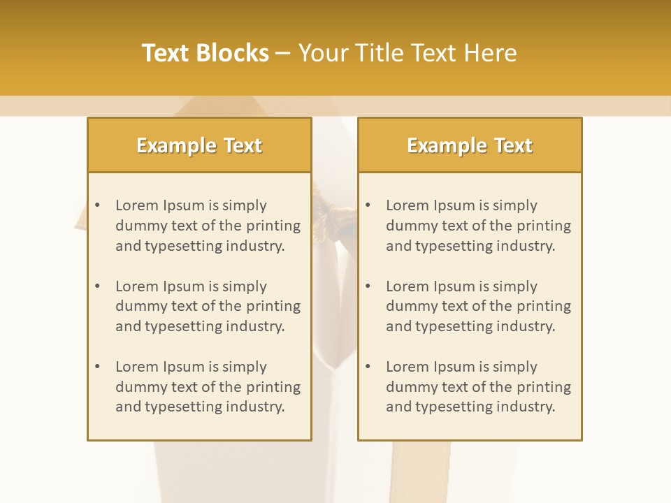 Surprise Gift White PowerPoint Template
