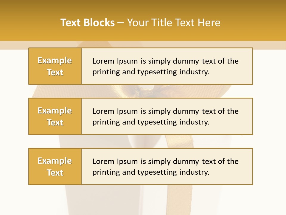 Surprise Gift White PowerPoint Template