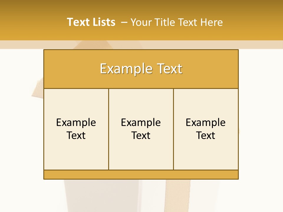 Surprise Gift White PowerPoint Template