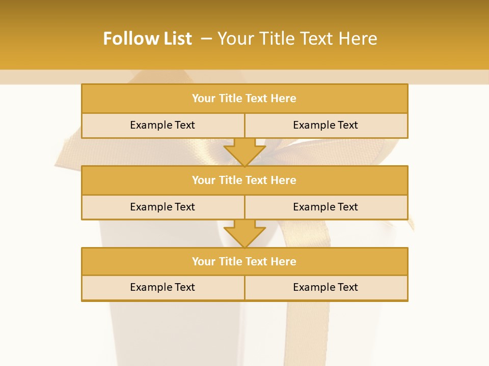 Surprise Gift White PowerPoint Template