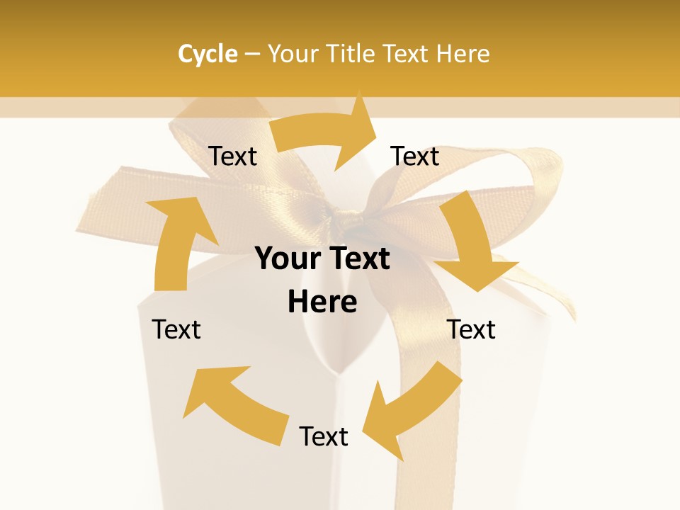 Surprise Gift White PowerPoint Template