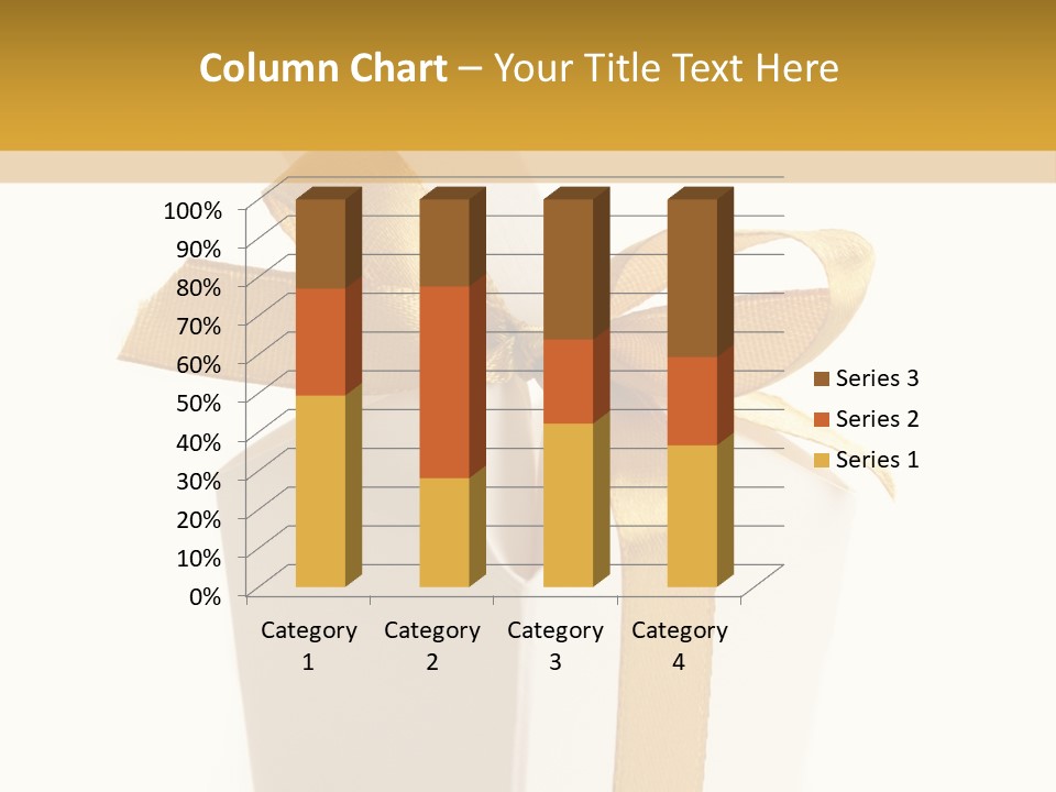 Surprise Gift White PowerPoint Template